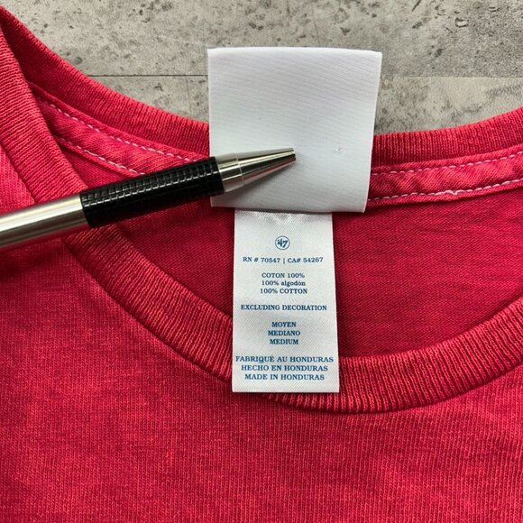 47 Brand Ohio State Graphic Tee Mens Medium Vintage Tubular Buckeyes Dead Stock - Picture 5 of 14